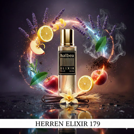 100% Statement - 179 - Halbea Herren Elixir Duft mit Zitrone Lavendel Apfel