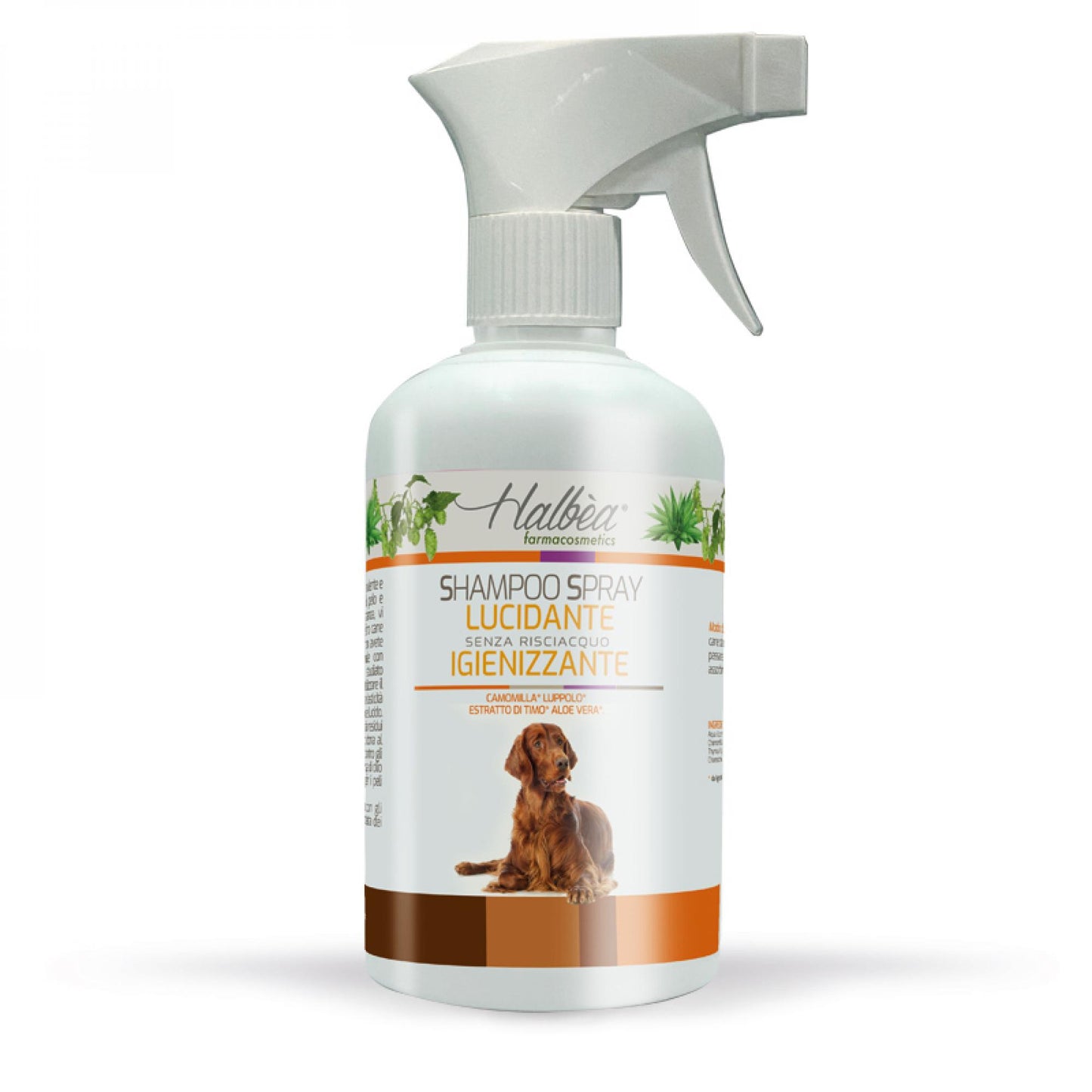 Hunde Glanzspray & Hygiene – Shampoo ohne Ausspülen - Trockenreinigung mit Arganöl (250ml)
