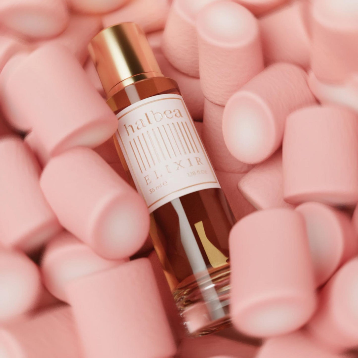 Erdbeere Sahne Marshmallow 🩷 Pink Treat 24 - Halbea Damen Elixir Duft