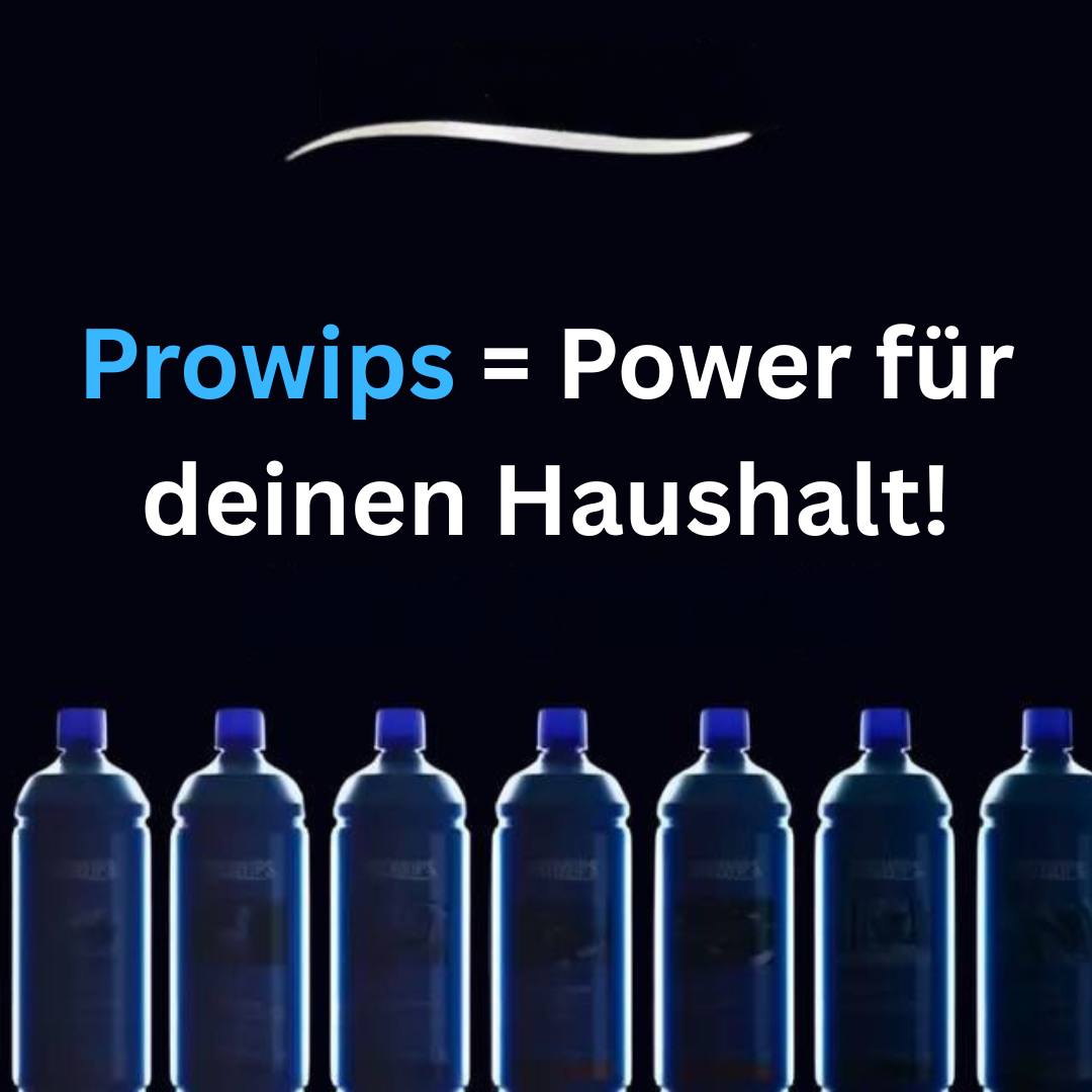 PROWIPS BLEACHGEL – Desinfizierendes und aufhellendes Reinigungsgel mit Bleichmittel – 1 l hochkonzentriert