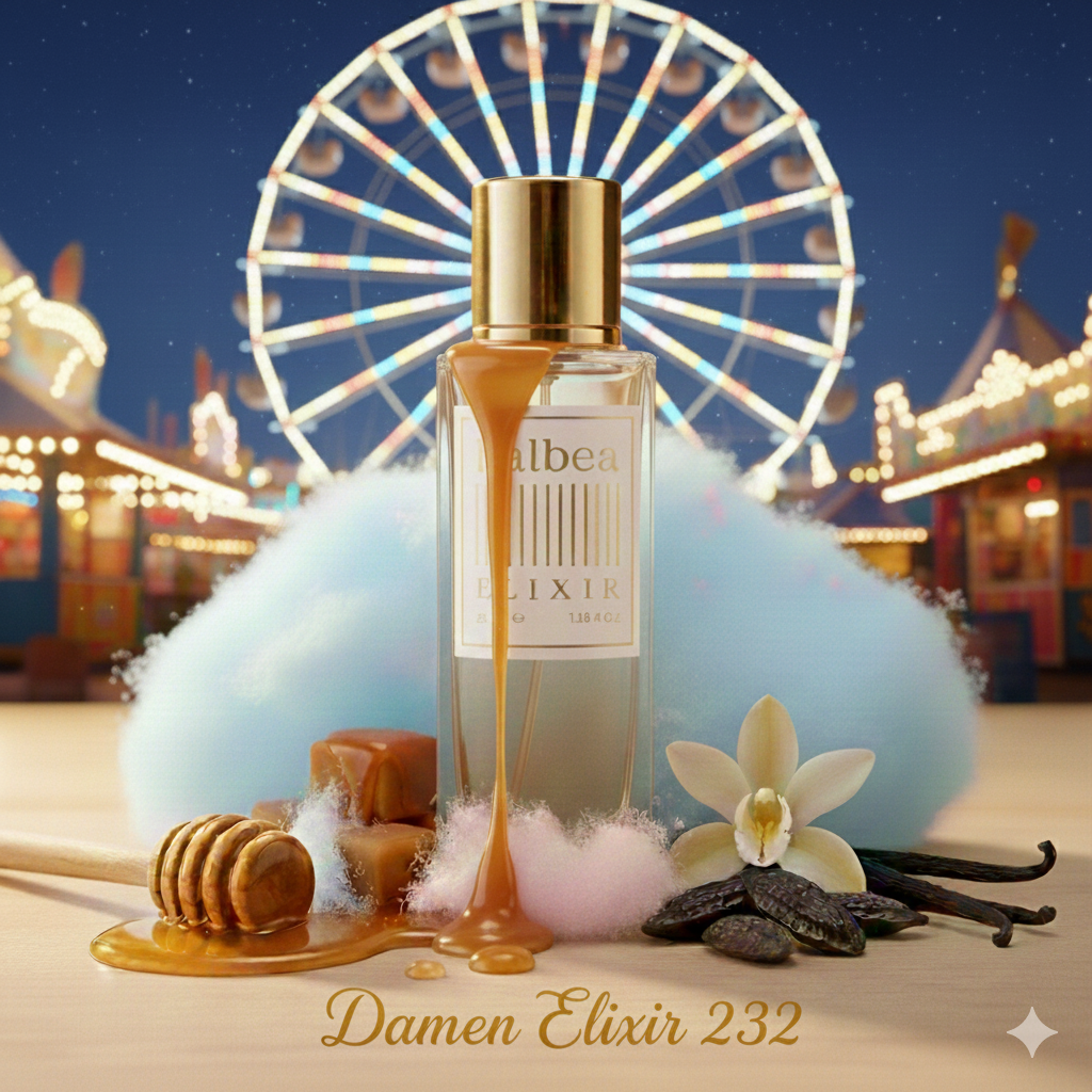 Hair Mist Haarparfüm mit UV-Schutz + Vitaminen - Duft Zuckerwatte Karamell Vanille - Elva 232 Bestseller