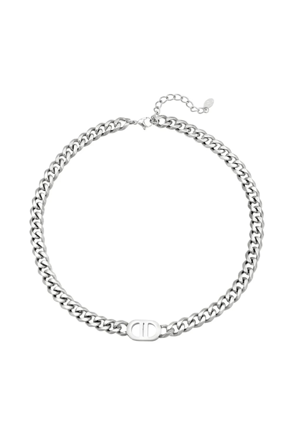 Halskette The Good Life Edelstahl Gold + Silber