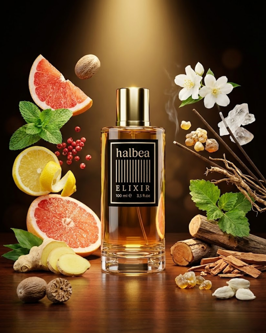 Halbea Herren Luxus Elixir 61 Holzig Würzig - Maskulin Statement Signature-Duft