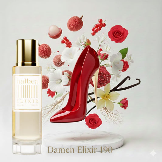 Cherry Bold 190  - Halbea Damen Elixir Duft mit Litschis Rose Vanille