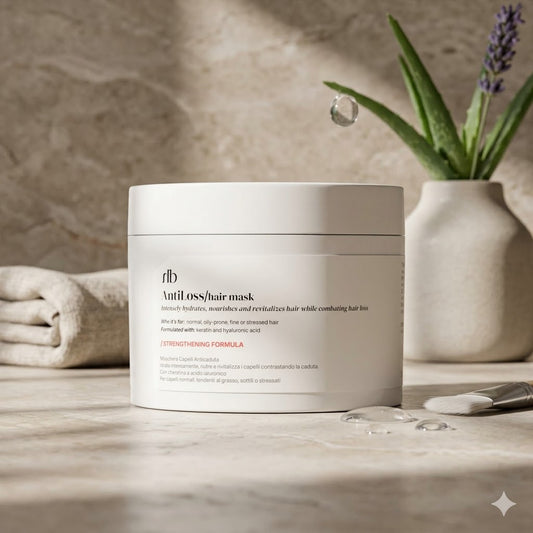 Anti-Haarausfall-Haarmaske mit Keratin und Hyaluronsäure