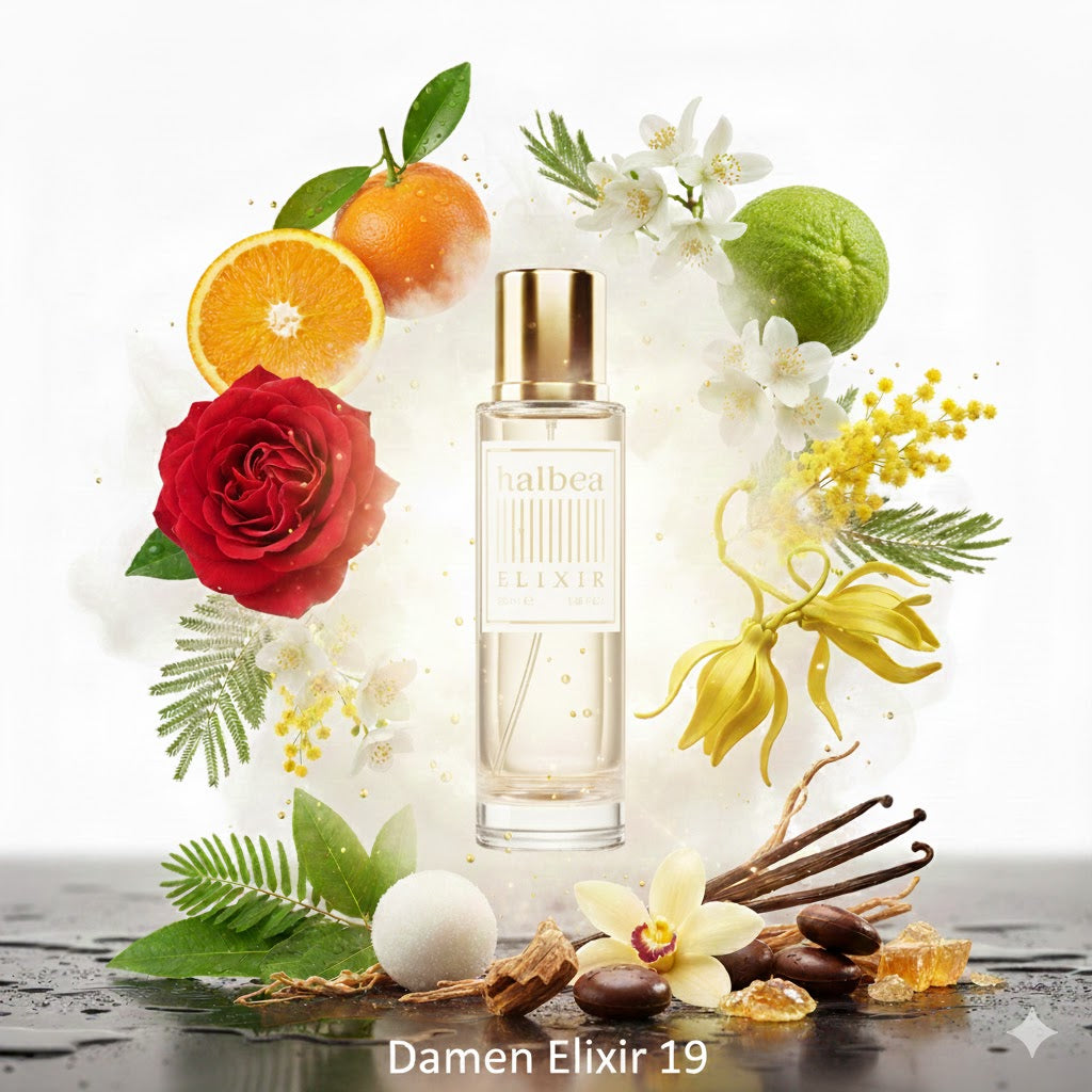 Coco Lady - 19 - Halbea Damen Elixir Duft mit Luxus Signature