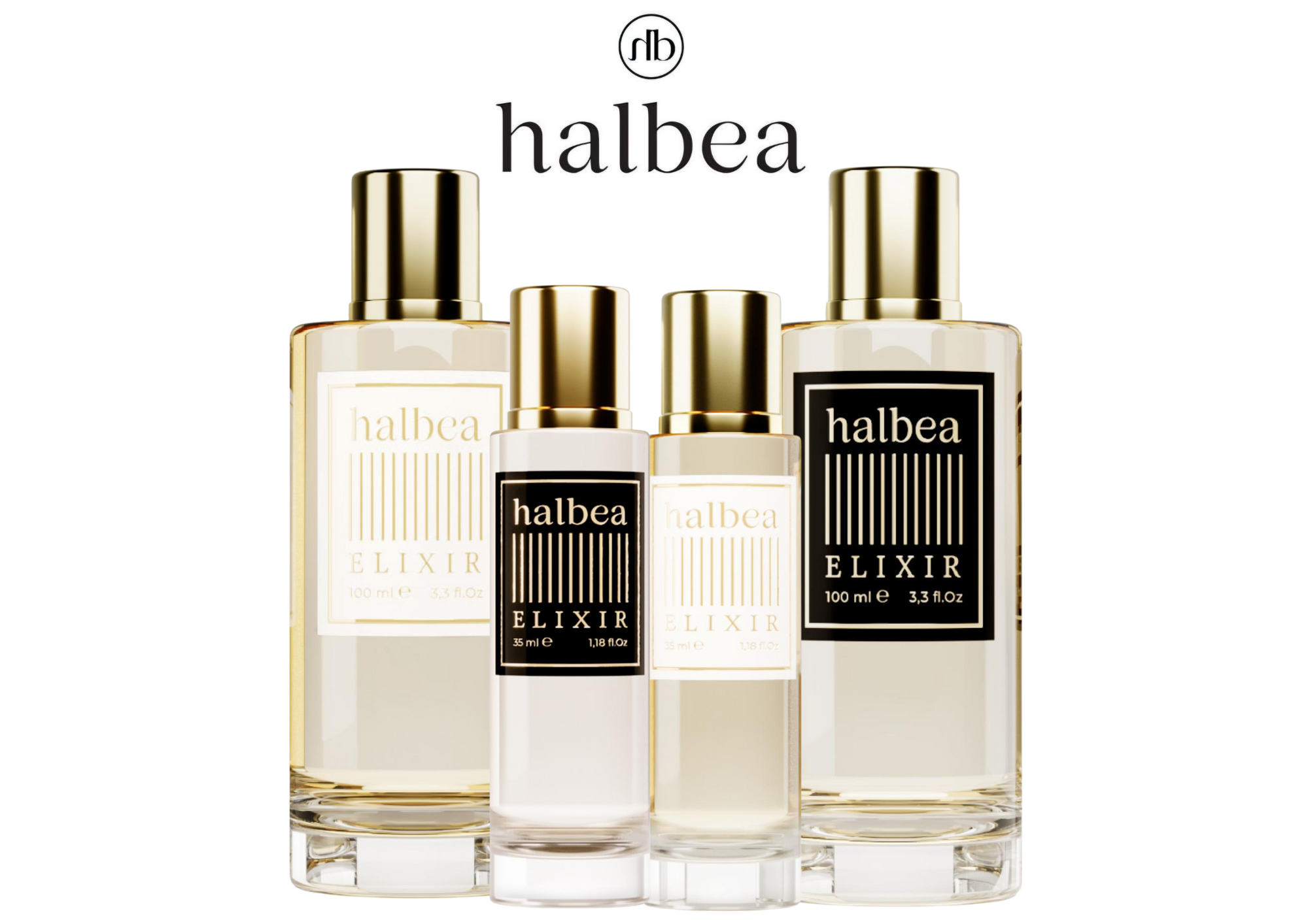 Fruchtig-Blumiger Allday Duft - Halbea Damen Luxus Elixir 14 mit Melone Freesie Vanille