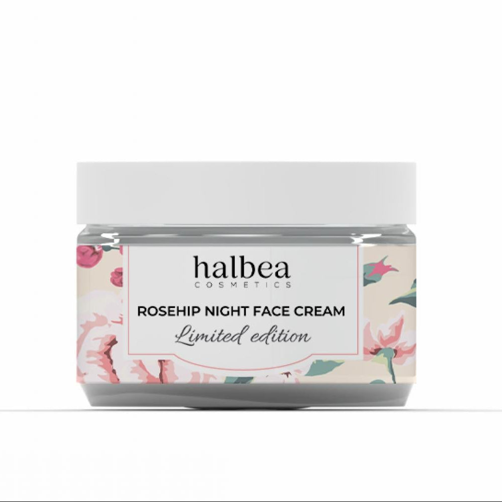 Roseship Night by Halbea - Nachtcreme mit Wildrosenöl - Limited Edition - 50ml