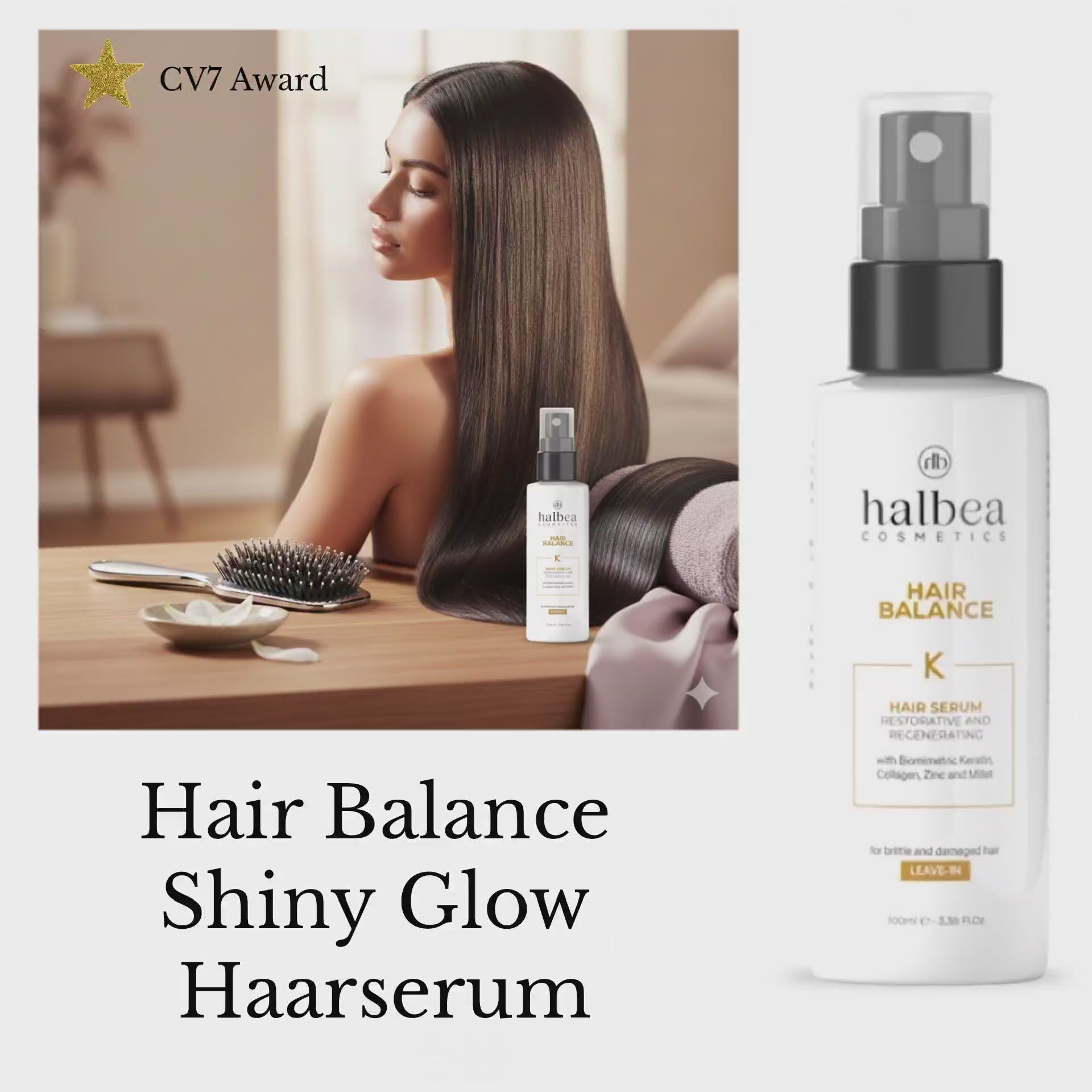 Hair Balance - Leave-In Haircare Shiny mit Keratin + Keratin