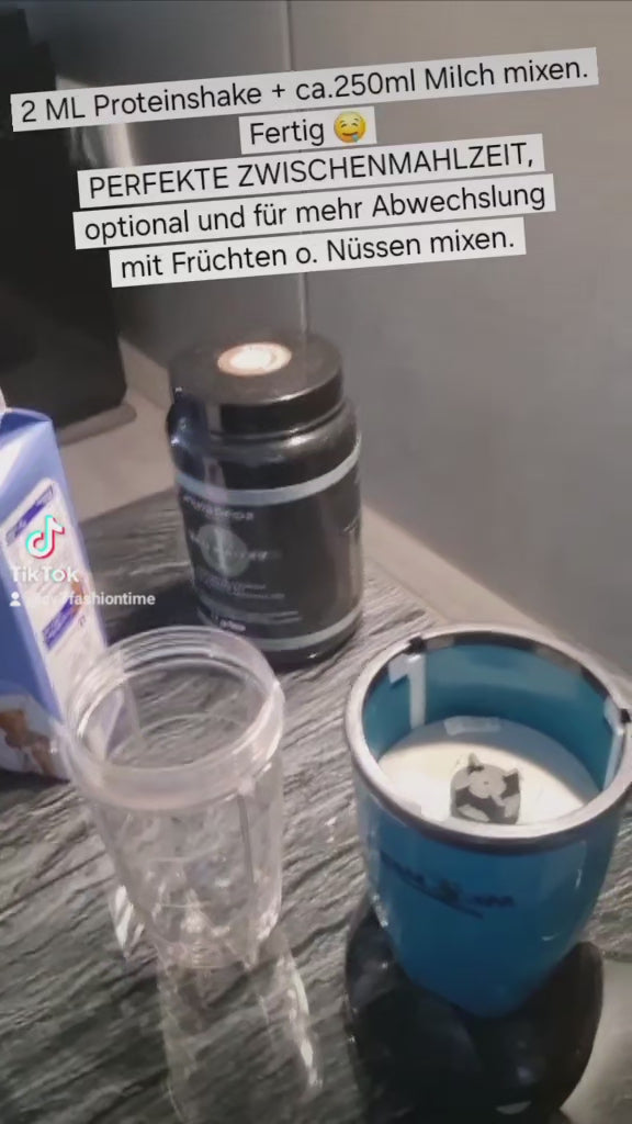 VEGAN ONE - Protein Shake - Mahlzeitenersatz - Cappuccino - 600g