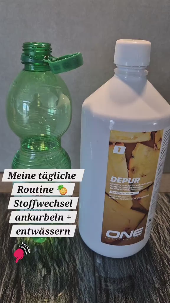 DEPUR 🍍 Ananas Kurkuma - Stoffwechselunterstützung + Entwässerung