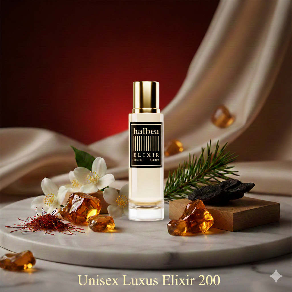 Crystal Signature Luxus Unisex Elixir 200 - Duft mit Safran Amber Zedernholz