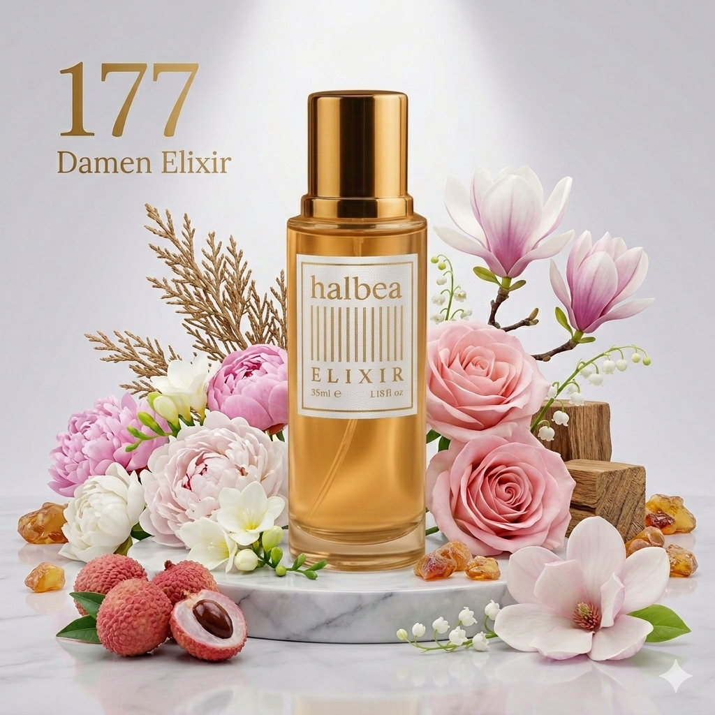 Lady Poise 177 - Halbea Luxus Damen Elixir  - Floral-Frisch & Romantisch