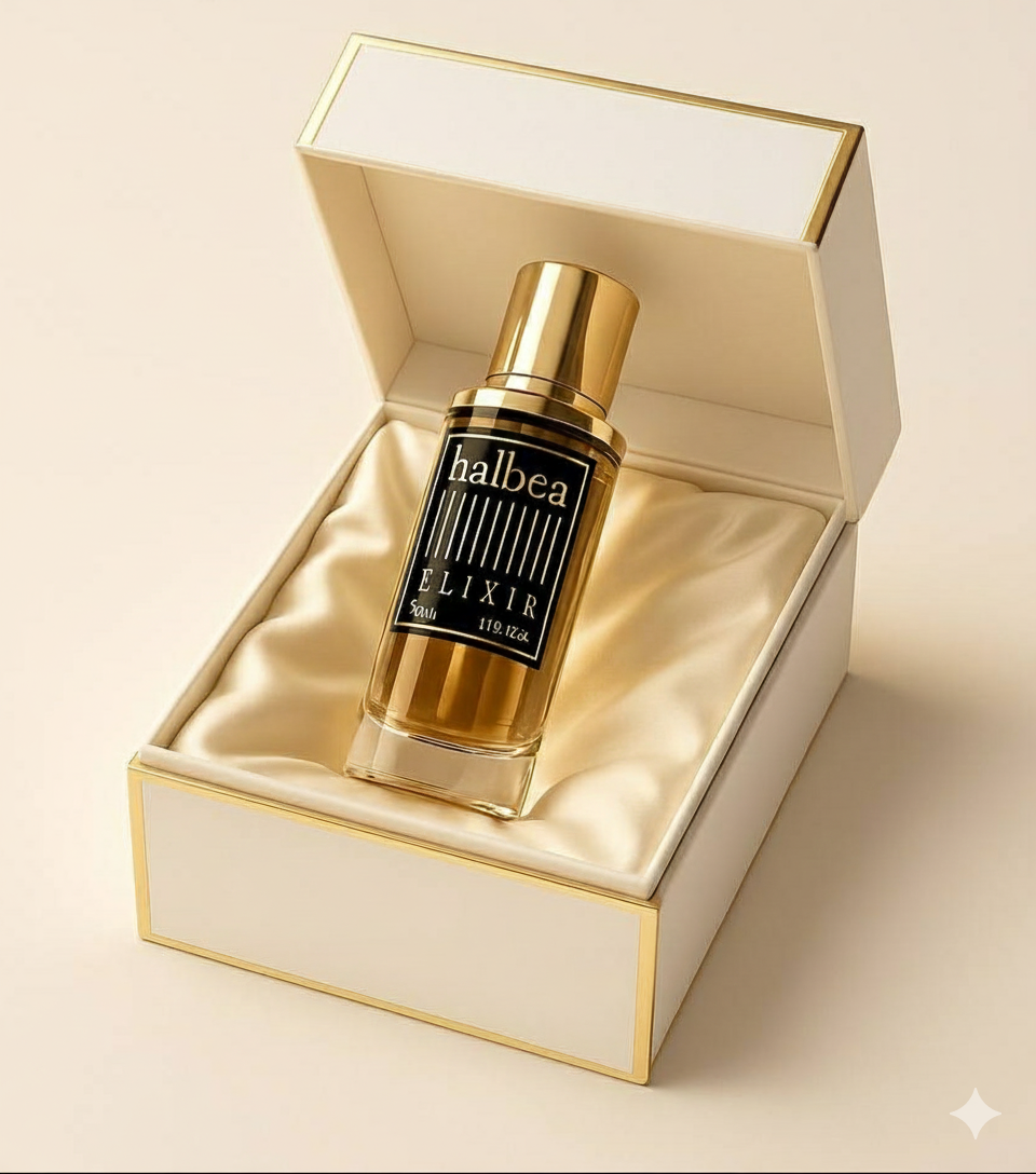 Halbea 210 – Herrem Luxus Elixir - Maskulin - Zitrisch - Holzig - Harzig