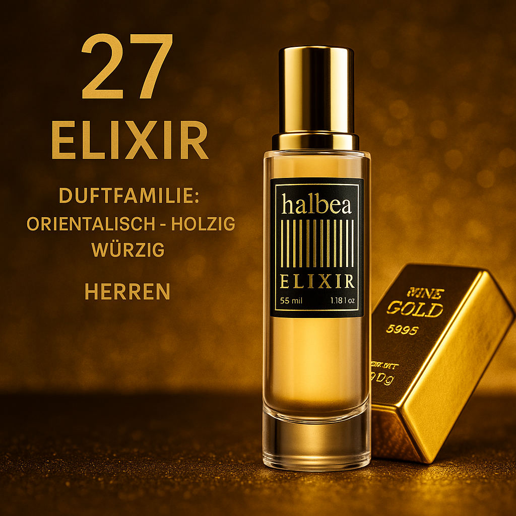 Best Gold - 27 - Halbea Herren Elixir 🏆