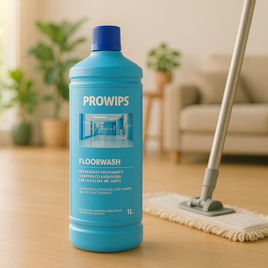 PROWIPS FLOORWASH 💎 Duftender Hochglanz Bodenreiniger - schnelltrocknend & desinfizierend - Profi Reiniger HCCAP hochkonzentriert