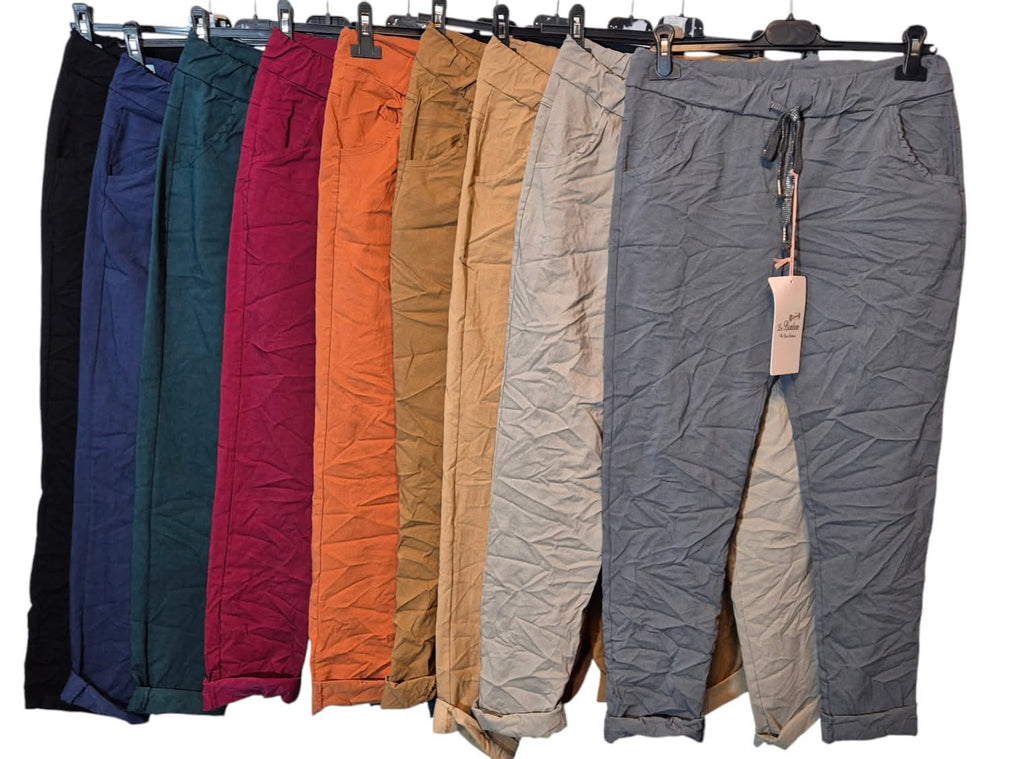 Ital. Mode Jogpants Hose Stretch 40 42 44 Medium Size