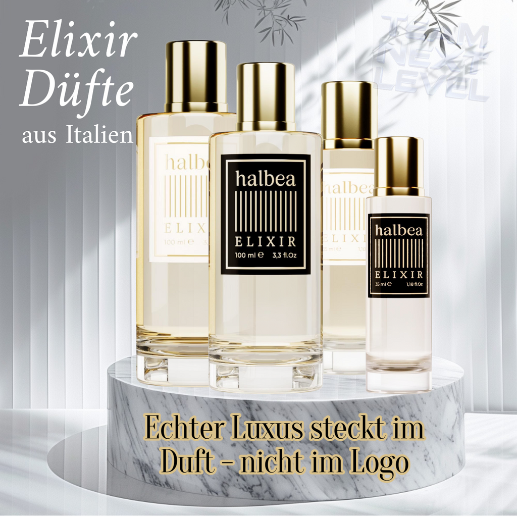 Grace Ode 14 - Allday Duft -Fruchtig-Blumig - Halbea Damen Luxus Elixir mit Melone Pfirsich Freesie Vanille
