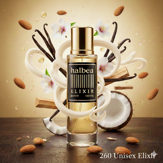 Halbea Naked Vice 260 - sündige Vanille mit Kokos Mandeln - Unisex Elixir Duft