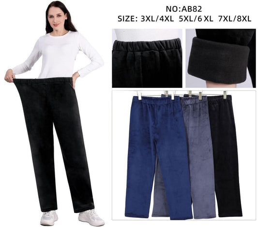 Warm & Gemütlich Nicci Jogpants Hose Homewear Gefüttert 3XL/4XL = 44/46