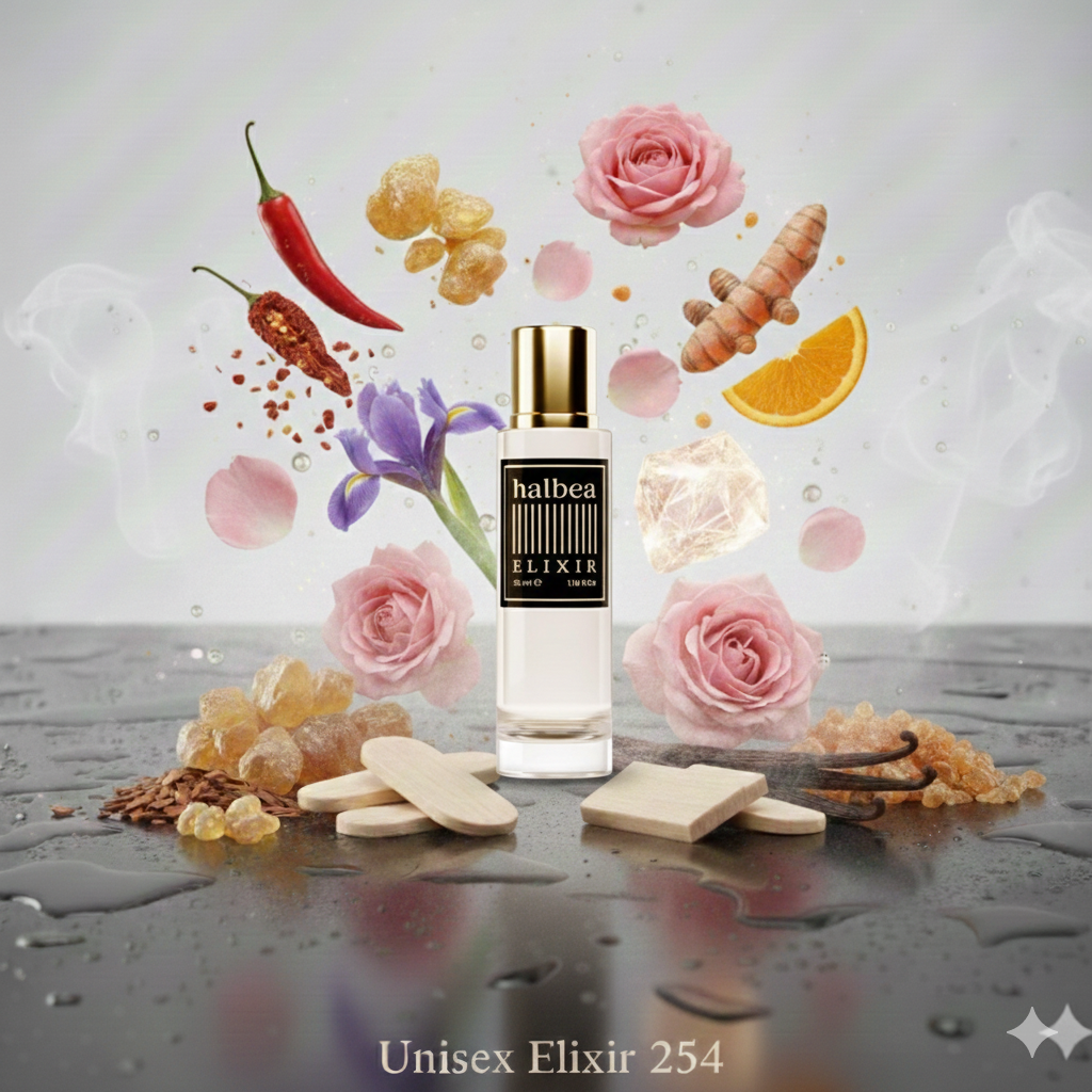 Something Chili Karamell Rose Vanille - 254 Halbea Luxus Unisex Elixir Duft