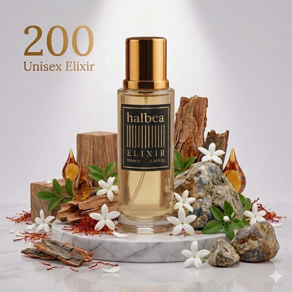 Crystal Signature Luxus Unisex Elixir 200 - Duft mit Safran Amber Zedernholz