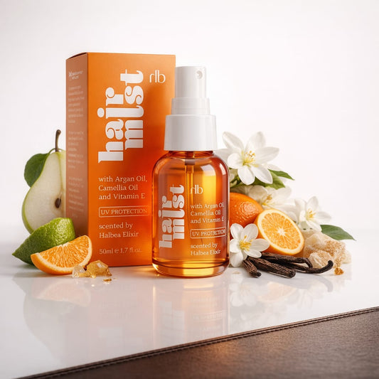 Hair Mist Haarparfüm mit UV-Schutz + Vitaminen - Invine 21 Duft mit Birne Mandarine Moschus
