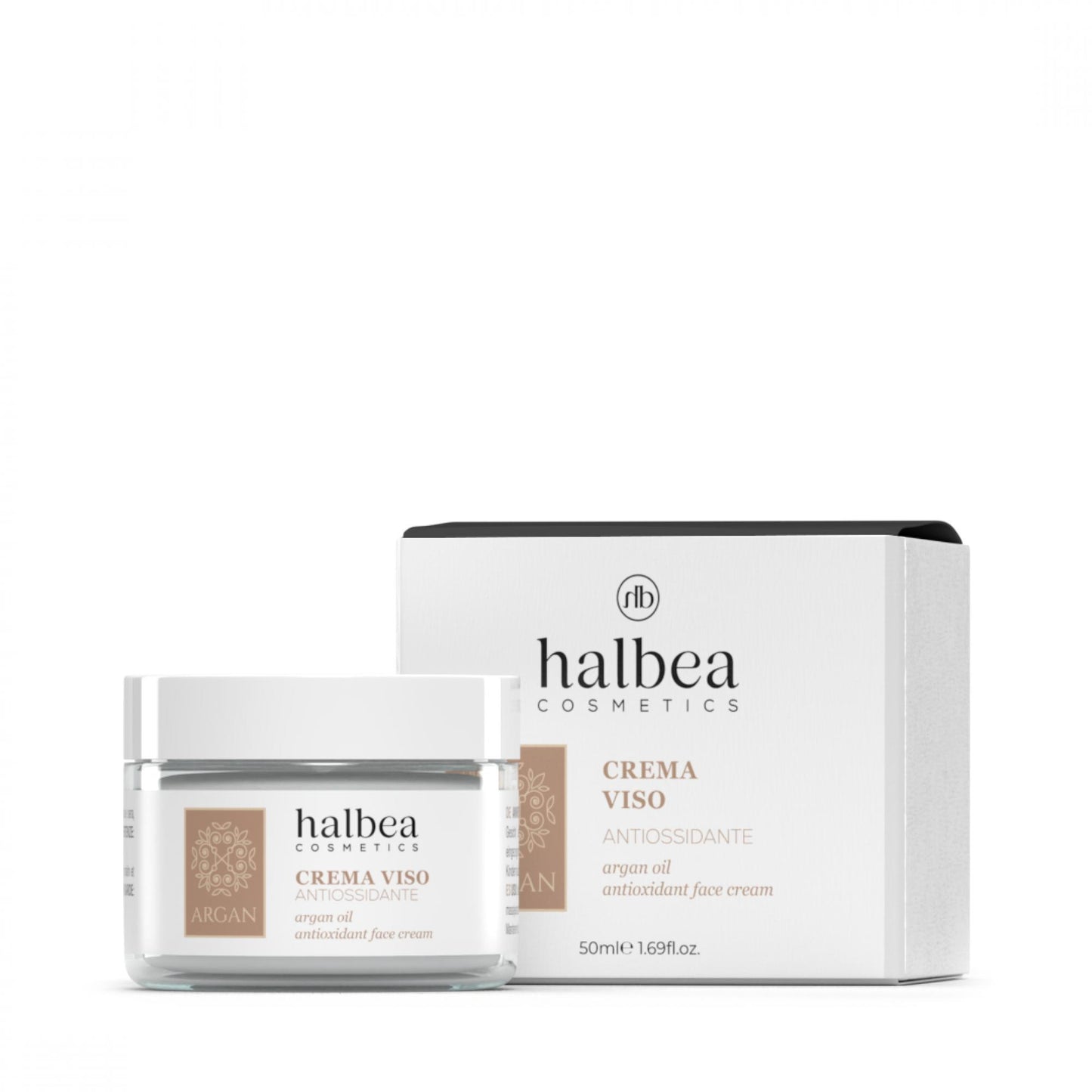 Halbea - Argan Gesichtscreme - Velvet Viso - Regeneration für trockene Haut