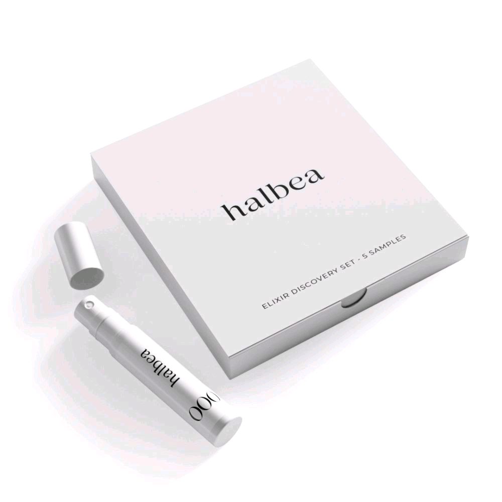 Halbea Bestseller Discovery Set 5 × 3ml Herren-Elixir Duftproben Made in Italy für Herren zum Kennenlernen und Verlieben