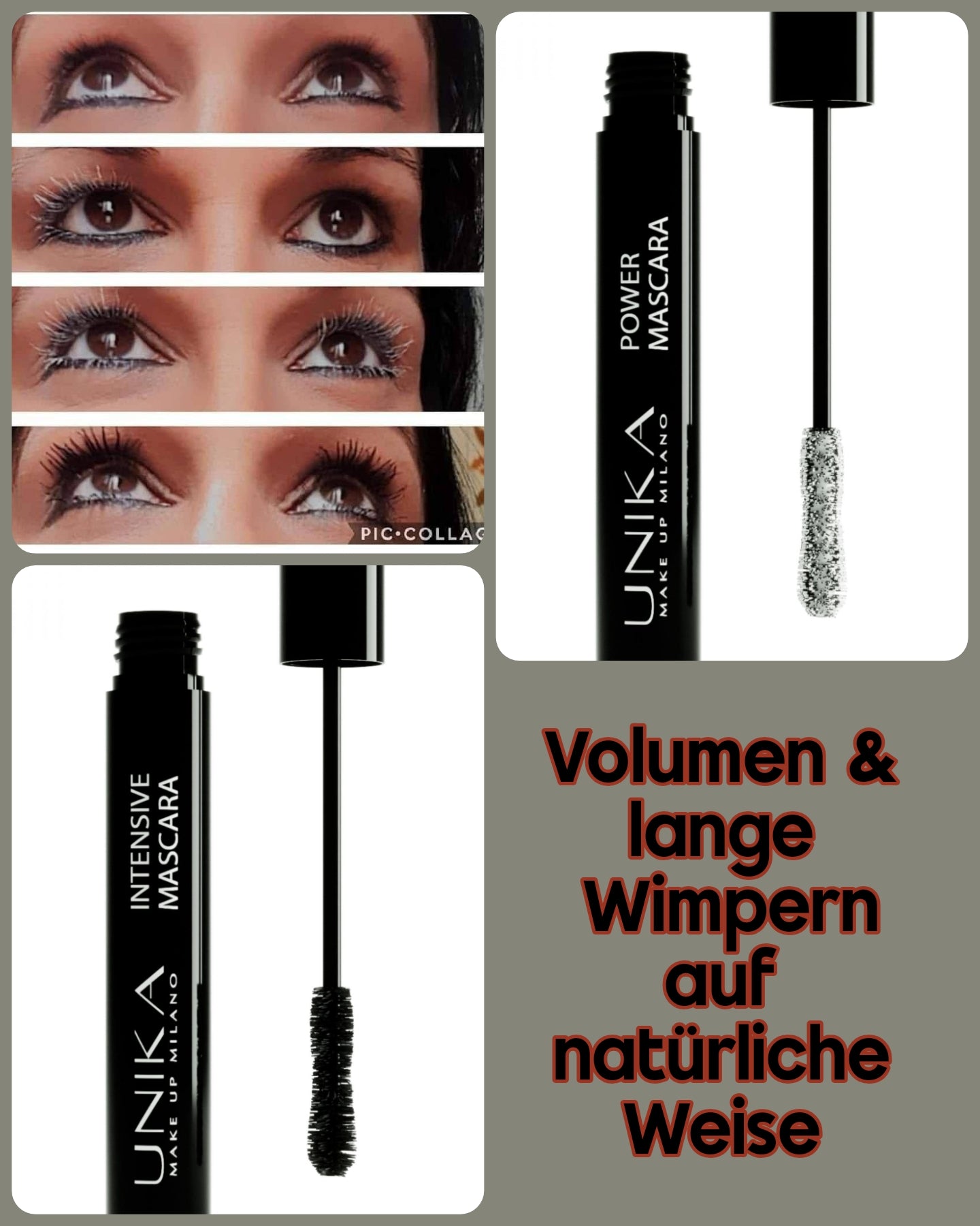 INNOVATIVE Power Mascara + Wimperntusche Volumen + Lange Wimperntusche