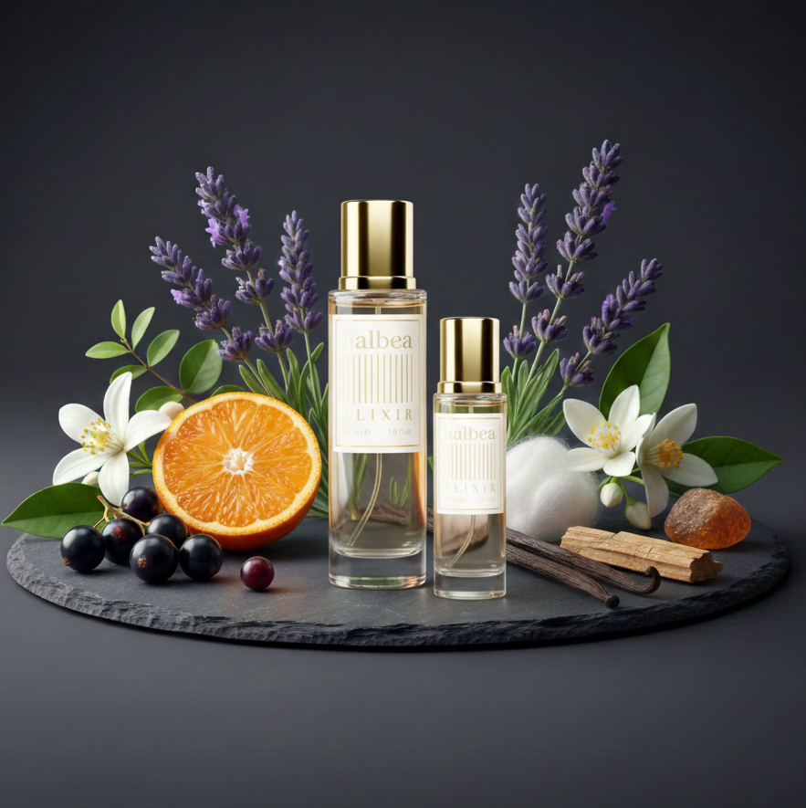 🕊 Liberta - Frisch Floral - 169 - Halbea Damen Elixir Duft mit Lavendel Mandarine