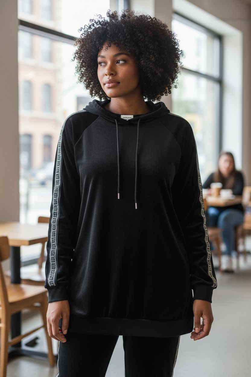 Bling Bling Nicciweich Hausanzug Jogginganzug 46 48 50 Curvy Size