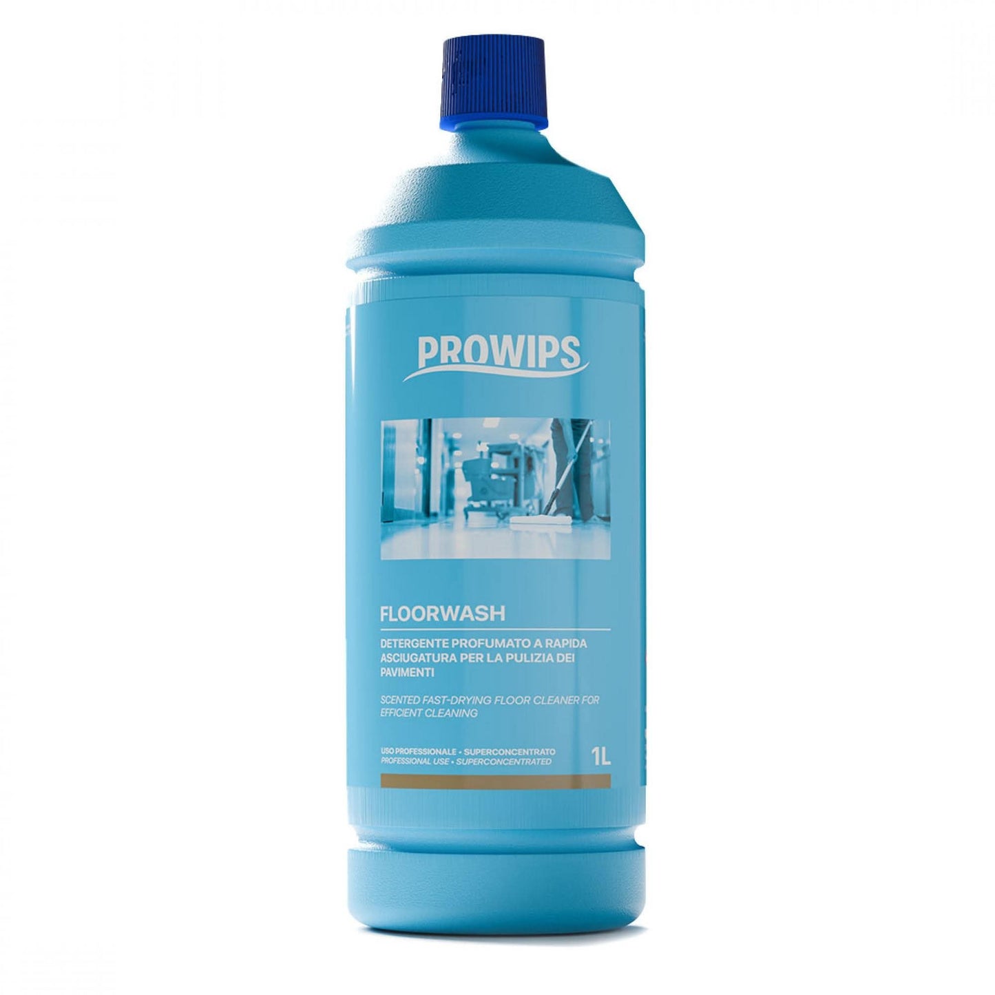 PROWIPS FLOORWASH 💎 Duftender Hochglanz Bodenreiniger - schnelltrocknend & desinfizierend - Profi Reiniger HCCAP hochkonzentriert