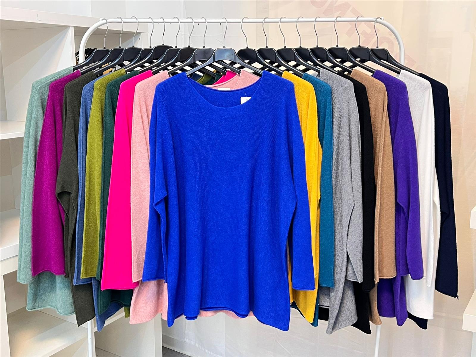 Figurschmeichler Elastico Long-Pullover 44 46 48