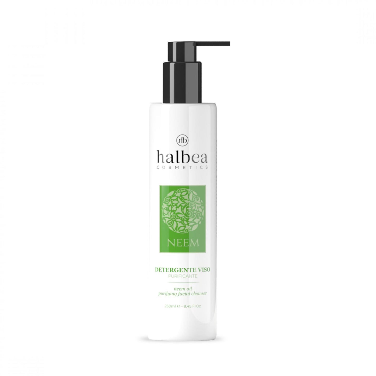 Halbea Neem-Reinigungsgel für das Gesicht gegen Trockenheit - 250ml