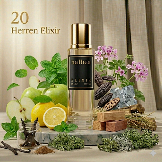 Divino Amante - Frischekick mit Minze Apfel - 20 - Halbea Herren Elixir Duft