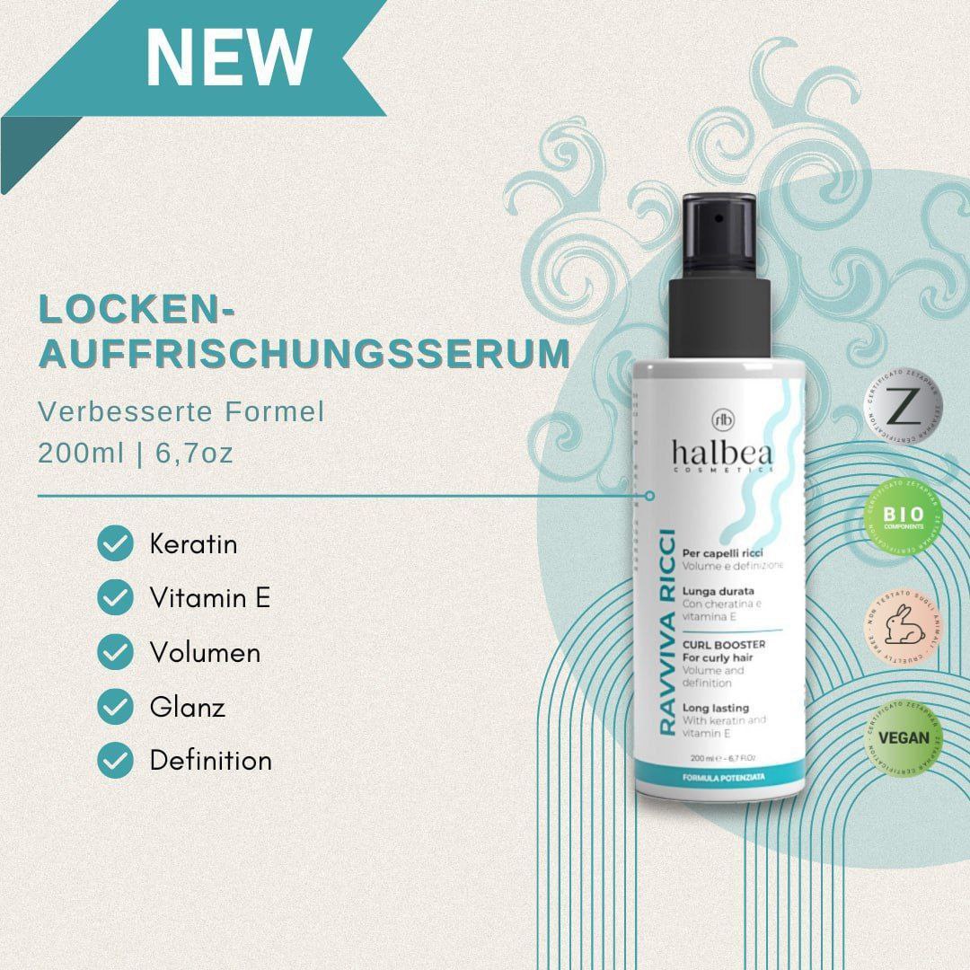 Curly Volumen Wonder Serum-Spray ✨️ Glanz + Schutz  – Locken-Revitalisierer mit Keratin und Vitamin E – 200 ml