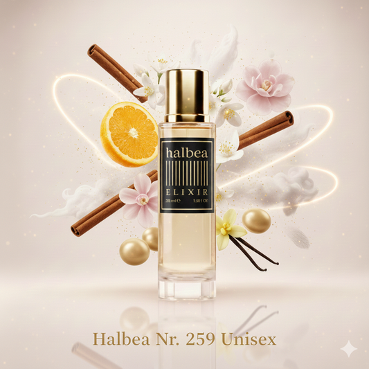 Secret Oud - 259 - Halbea Unisex Elixir Duft mit Zimt Tuberose Vanille