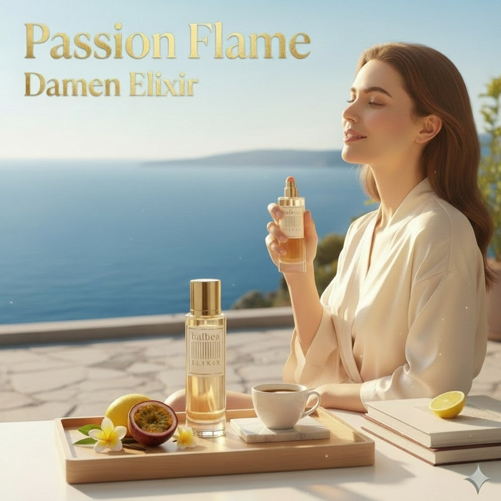 Passion Flame - Halbea 26 - Damen Luxus Elixir - Maracuja Eis Fruchtig mit Sonnennoten
