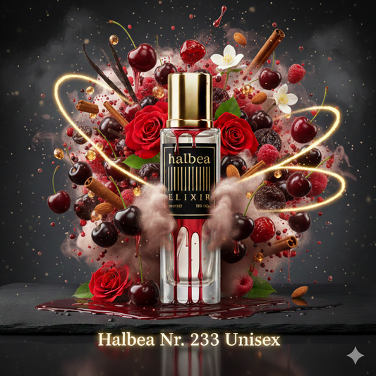 Crimson Vice 233 - Halbea Unisex Elixir Duft mit Cherry Mandel Likör