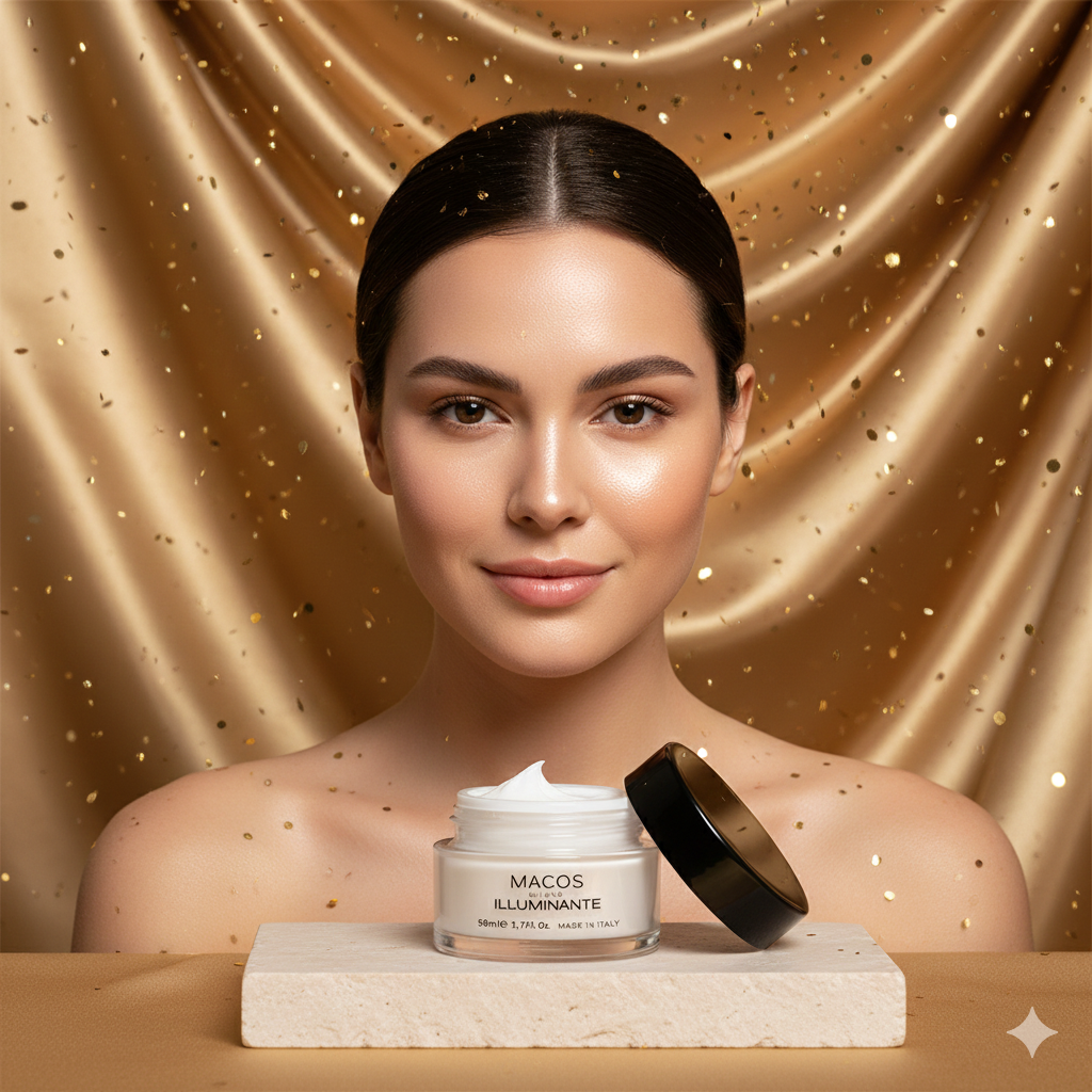 MACOS ✨️ ILLUMINATING GLOW: Anti-Aging-Creme Gold – Für samtweiche, strahlende Haut