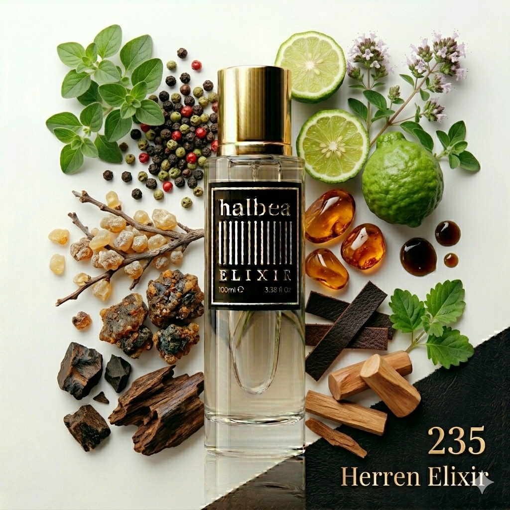 Leder Oud Luxus Halbea Herren Elixir 235 - Würzig-Harzig & Orientalisch