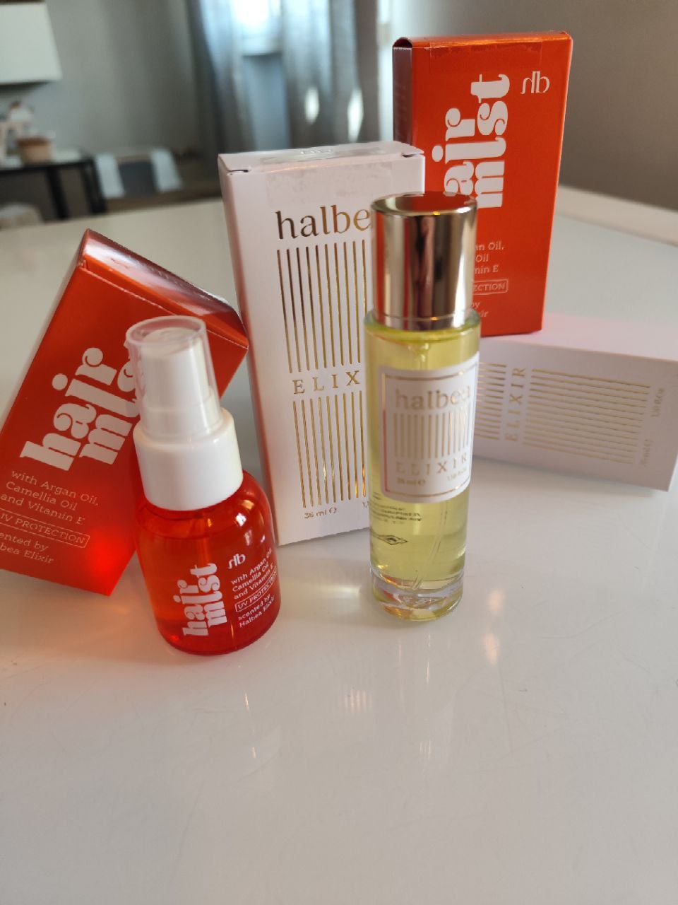 Halbea - Hair Mist Haarparfüm mit UV-Schutz + Arganöl - 72 Dusk Nomad