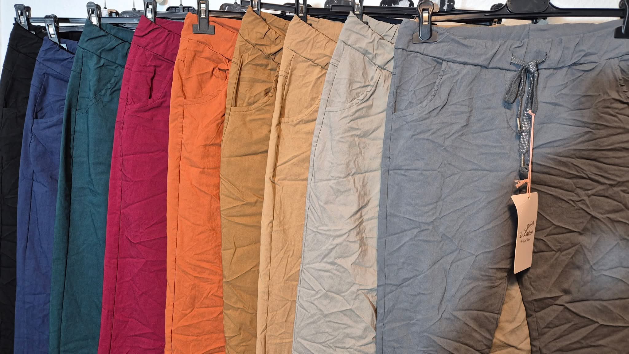 Ital. Mode Jogpants Hose Stretch 40 42 44 Medium Size