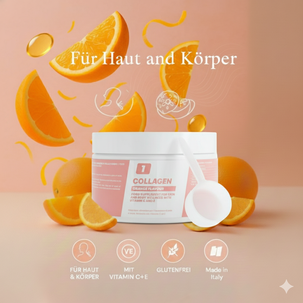 COLLAGEN-Kick: Tägliche Vitalität & Hautschutz 🍊 BEAUTY Geheimwaffe