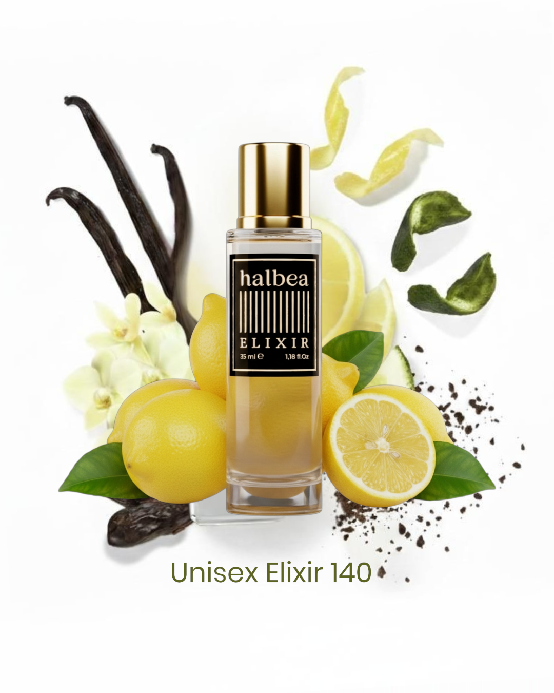 Velvet Heritage 🍋 Zitonen-Vanilletraum - 140 - Unisex Halbea Elixir Signature-Duft