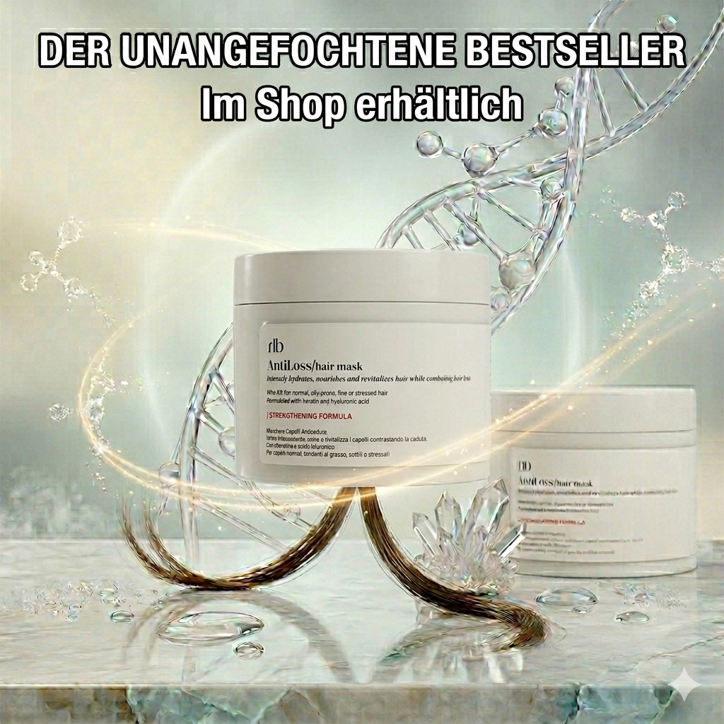 Halbea Anti Loss - Stärkendes Anti-Haarausfall-Shampoo mit Keratin und Hyaluronsäure – 250 ml