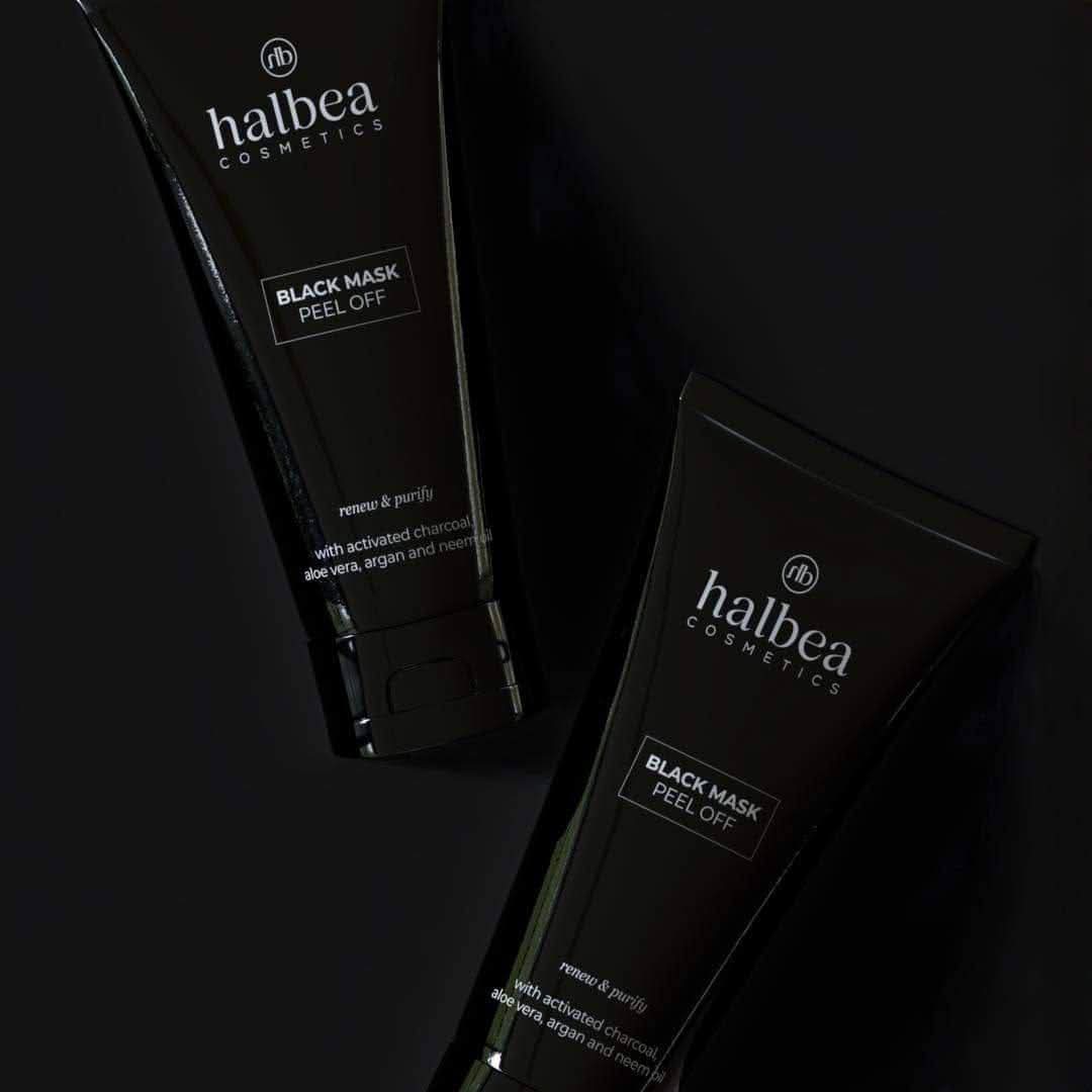 Halbea Black Mask Peel Off Maske Aktivkohle Detox - 100ml
