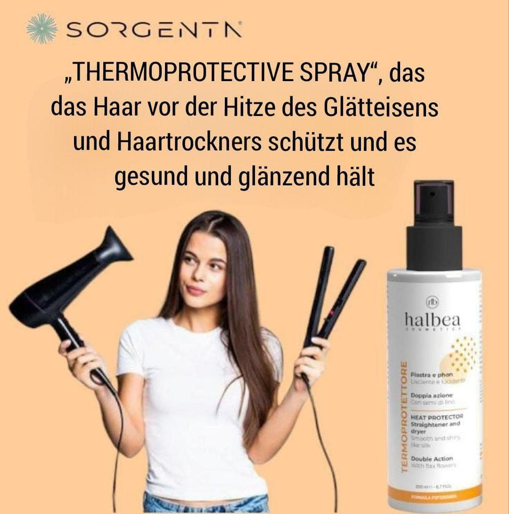 Glow Spray - Hitzeschutzspray mit doppelter Wirkung - Glanz + Schutz  – 200 ml