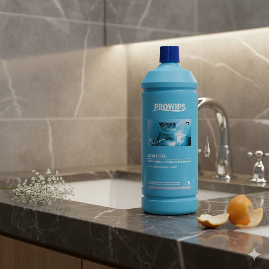 SCALEOFF 💎 Duftender Hochglanz Entkalker Reinigung Bad Küche Profi Reiniger PROWIPS HCCAP